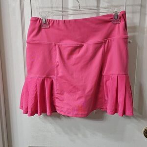 Vogo Athletica Women's Hot Pink Pleated Tennis Golf Skort Size L